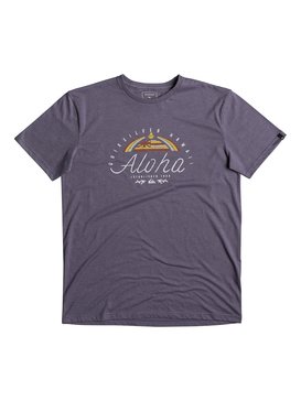 quiksilver, Heather King St - T Shirt col rond pour Homme, CADET HEATHER (pnmh) Heather King St - T-Shirt for Men EQYZT04741