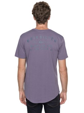 quiksilver, Scallop Spacer Facer - T Shirt col rond pour Homme, CADET (pnm0) Scallop Spacer Facer - T-Shirt for Men EQYZT04744