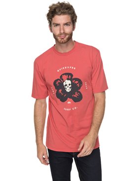 quiksilver, Cosmic Heat - T Shirt col rond pour Homme, BAKED APPLE (rnz0) Cosmic Heat - T-Shirt for Men EQYZT04752