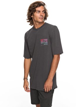 quiksilver, Durable La Rhune - T Shirt col rond pour Homme, TARMAC (kta0) Durable La Rhune - T-Shirt for Men EQYZT04758