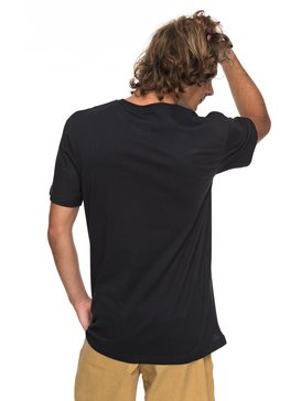 quiksilver, Classic Revenge - T Shirt col rond pour Homme, BLACK (kvj0) Classic Revenge - T-Shirt for Men EQYZT04777