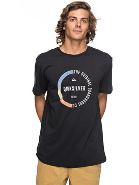 quiksilver, Classic Revenge - T Shirt col rond pour Homme, BLACK (kvj0) Classic Revenge - T-Shirt for Men EQYZT04777