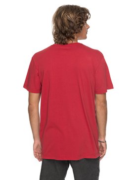 quiksilver, Classic Revenge - T Shirt col rond pour Homme, CHILI PEPPER (rrd0) Classic Revenge - T-Shirt for Men EQYZT04777
