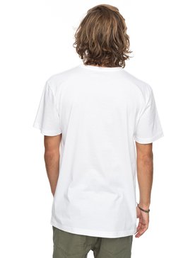 quiksilver, Classic Revenge - T Shirt col rond pour Homme, WHITE (wbb0) Classic Revenge - T-Shirt for Men EQYZT04777