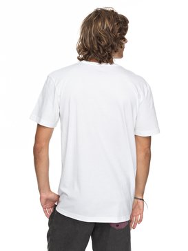 quiksilver, Classic Salina Stars - T Shirt col rond pour Homme, WHITE (wbb0) Classic Salina Stars - T-Shirt for Men EQYZT04778