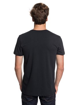 quiksilver, Classic Amethyst - T Shirt col rond pour Homme, BLACK (kvj0) Classic Amethyst - T-Shirt for Men EQYZT04779