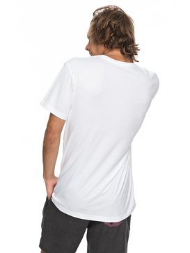 quiksilver, Classic Crimson Skyline - T Shirt col rond pour Homme, WHITE (wbb0) Classic Crimson Skyline - T-Shirt for Men EQYZT04781
