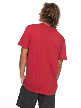 quiksilver, Classic Kahu - T Shirt col rond pour Homme, CHILI PEPPER (rrd0) Classic Kahu - T-Shirt for Men EQYZT04782