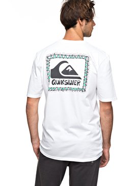 quiksilver, Футболка Ghetto Session, WHITE (wbb0) Ghetto Session - T-Shirt EQYZT04817