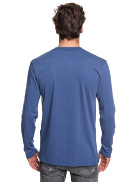quiksilver, Colourful Night - T-shirt à manches longues pour Homme, BIJOU BLUE (bng0) Colourful Night - Long Sleeve T-Shirt for Men EQYZT04975