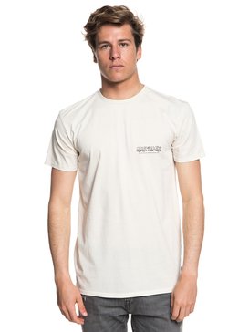 quiksilver, The Original Mountain And Wave - T-shirt col rond pour Homme, OATMEAL (tfl0) The Original Mountain And Wave - T-Shirt for Men EQYZT05009