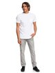 3 Distorsion Stone - Slim Fit Jeans for Men Grey EQYDP03368 Quiksilver