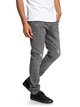 1 Low Bridge Grey Damaged - Slim Fit Drop Crotch Jeans for Men Grey EQYDP03371 Quiksilver