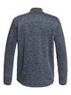 5 Kurow Sherpa - Bonded Zip-Up Bomber Sweatshirt for Men Blue EQYFT03832 Quiksilver