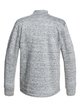 6 Kurow Sherpa - Bonded Zip-Up Bomber Sweatshirt for Men Grey EQYFT03832 Quiksilver