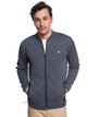 1 Kurow Sherpa - Bonded Zip-Up Bomber Sweatshirt for Men Blue EQYFT03832 Quiksilver