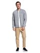3 Kurow Sherpa - Bonded Zip-Up Bomber Sweatshirt for Men Grey EQYFT03832 Quiksilver