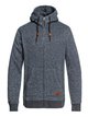 4 Keller - Zip-Up Polar Fleece Hoodie for Men Black EQYFT03835 Quiksilver
