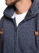 2 Keller - Zip-Up Polar Fleece Hoodie for Men Blue EQYFT03835 Quiksilver