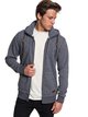 1 Keller - Zip-Up Polar Fleece Hoodie for Men Black EQYFT03835 Quiksilver