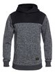 3 Keller - Polar Fleece Hoodie for Men Black EQYFT03840 Quiksilver