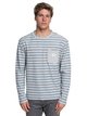 0 Shonan Peak - Long Sleeve Top for Men Grey EQYFT03842 Quiksilver