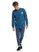 1 Volcanic Ocean - Sweatshirt for Men Blue EQYFT03845 Quiksilver