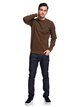 2 Yattemi - Technical Sweatshirt for Men Brown EQYFT03852 Quiksilver