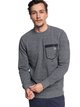 1 Yattemi - Technical Sweatshirt for Men Black EQYFT03852 Quiksilver