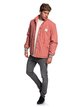 5 Kaimon - Sherpa Lined Coaches Jacket for Men Red EQYJK03439 Quiksilver