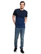 1 Hell Valley - Pocket T-Shirt for Men Blue EQYKT03761 Quiksilver