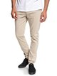 0 Dawn To Dust - Slim Fit Trousers for Men Brown EQYNP03140 Quiksilver