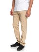 1 Krandy - Straight Trousers for Men Brown EQYNP03151 Quiksilver