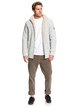 2 Boketto - Sherpa Lined Zip-Up Mock Neck Jumper for Men Grey EQYSW03224 Quiksilver