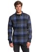 0 Stretch Flannel - Water-Resistant Long Sleeve Shirt for Men Blue EQYWT03693 Quiksilver