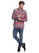 2 Stretch Flannel - Water-Resistant Long Sleeve Shirt for Men Pink EQYWT03693 Quiksilver