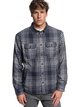 0 The Waffle - Long Sleeve Over Shirt for Men Blue EQYWT03694 Quiksilver