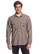 1 Riku Rock - Long Sleeve Shirt for Men Grey EQYWT03696 Quiksilver