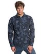 0 Silent Fury - Long Sleeve Shirt for Men Blue EQYWT03711 Quiksilver