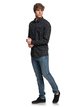 1 Fuji Mini Motif - Long Sleeve Shirt for Men Black EQYWT03716 Quiksilver