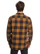 2 Motherfly Flannel - Long Sleeve Shirt for Men Brown EQYWT03728 Quiksilver