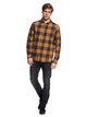 1 Motherfly Flannel - Long Sleeve Shirt for Men Brown EQYWT03728 Quiksilver