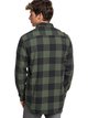 2 Motherfly Flannel - Long Sleeve Shirt for Men Brown EQYWT03728 Quiksilver
