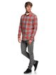 1 Motherfly Flannel - Long Sleeve Shirt for Men Red EQYWT03728 Quiksilver