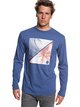 0 Colourful Night - Long Sleeve T-Shirt for Men Blue EQYZT04975 Quiksilver