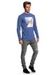 1 Colourful Night - Long Sleeve T-Shirt for Men Blue EQYZT04975 Quiksilver