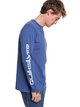 1 Original Quik Collage - Long Sleeve T-Shirt for Men Blue EQYZT04988 Quiksilver