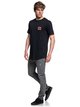 1 Lonely Frustration - T-Shirt for Men Black EQYZT05016 Quiksilver