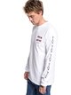 0 Quik Bone - Long Sleeve T-Shirt for Men White EQYZT05040 Quiksilver