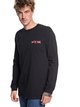 2 Wax Off - Long Sleeve T-Shirt for Men Black EQYZT05041 Quiksilver